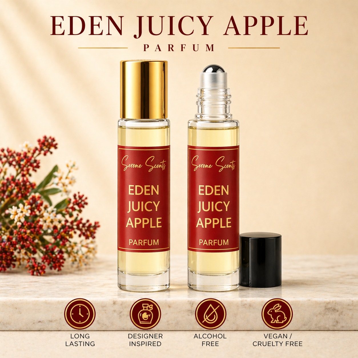Eden Juicy Apple 10ml Rollerball Perfume Oil