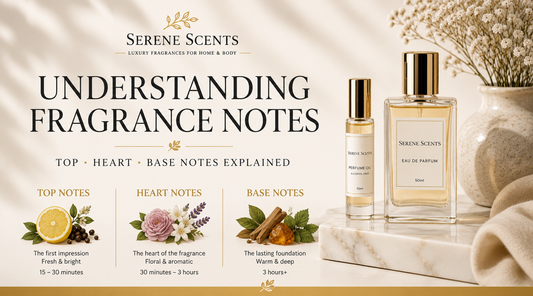 Understanding Fragrance Notes: Top, Heart & Base Notes Explained