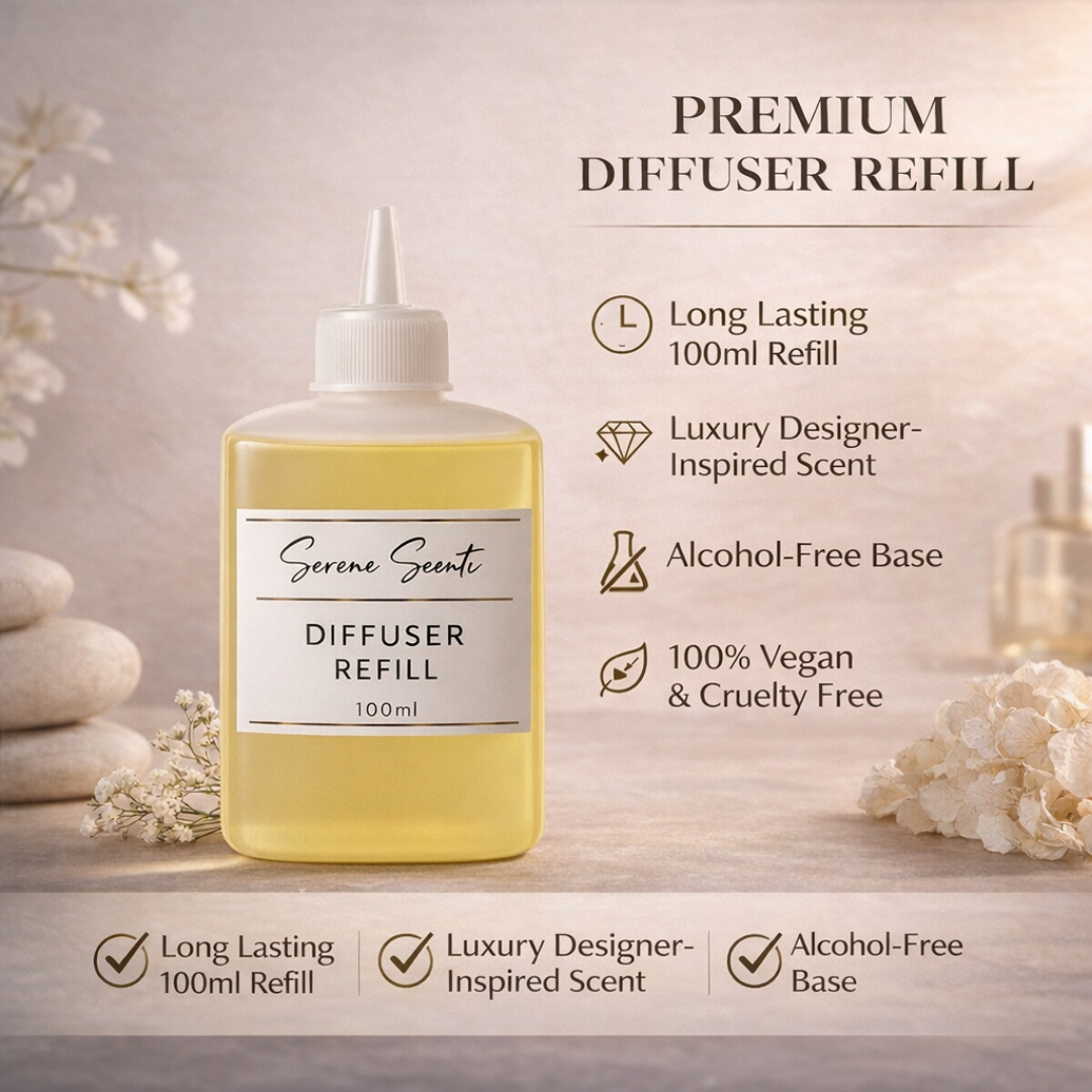 Wild Fig Reed Diffuser Refill product image from Serene Scents