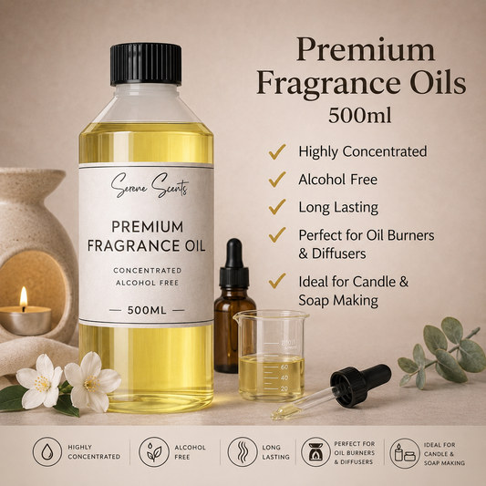 Premium 500ml Fragrance Oil Collection 500ml Fragrance Oil from Serene Scents