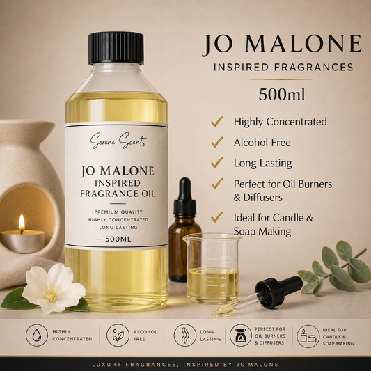 Malone Collection 500ml Fragrance Oil 500ml Fragrance Oil from Serene Scents