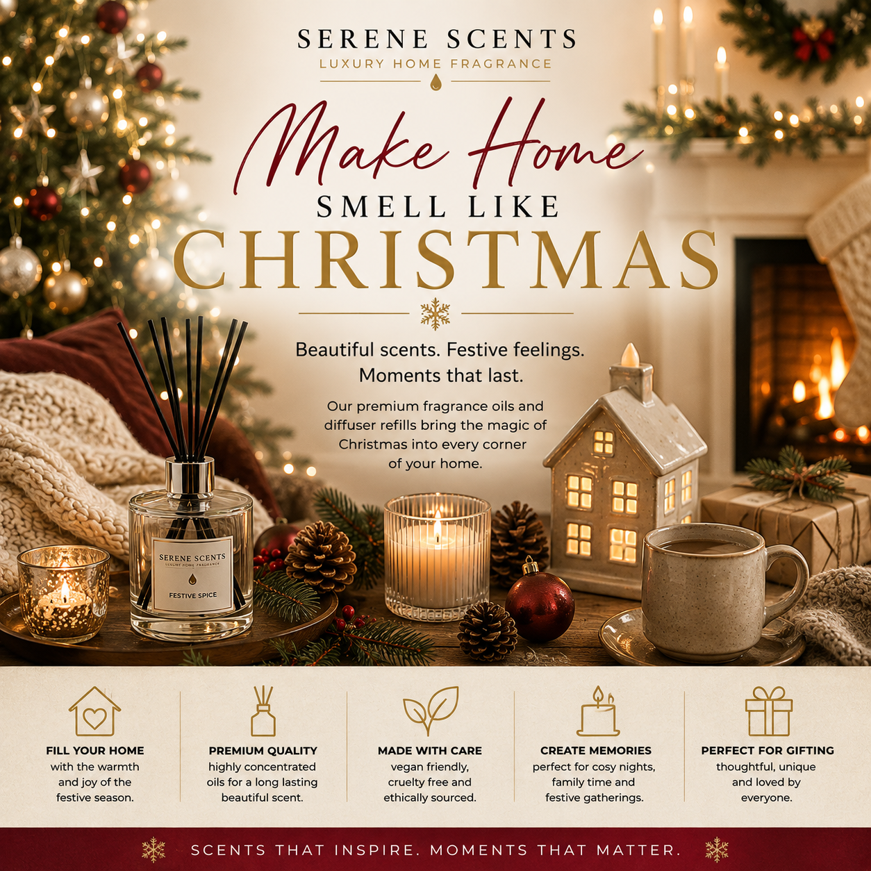Festive Gingerbread | Christmas Home Fragrance