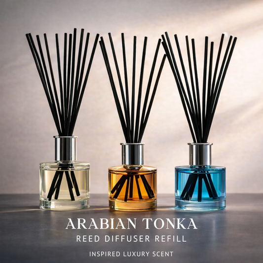 Arabian Tonka Reed Diffuser Refill from Serene Scents