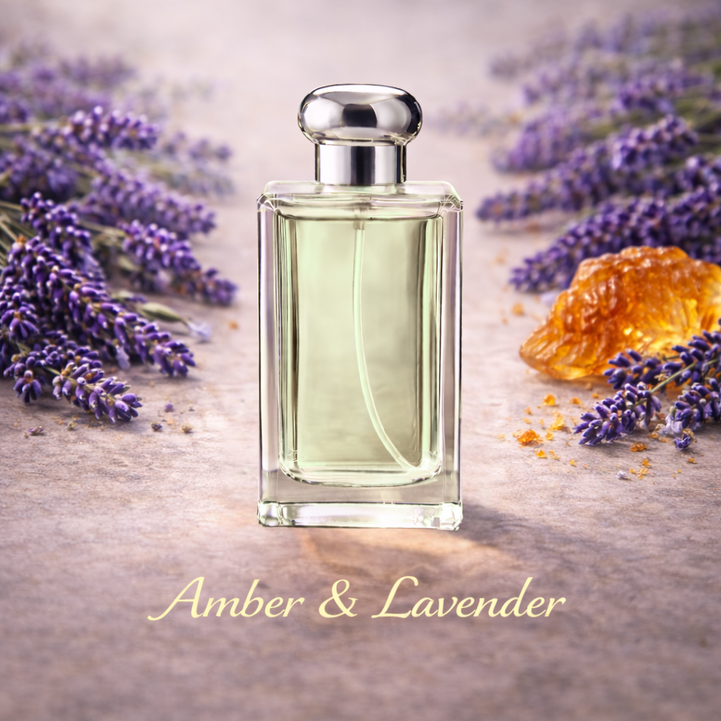 Amber & Lavender Perfume Oil from Serene Scents