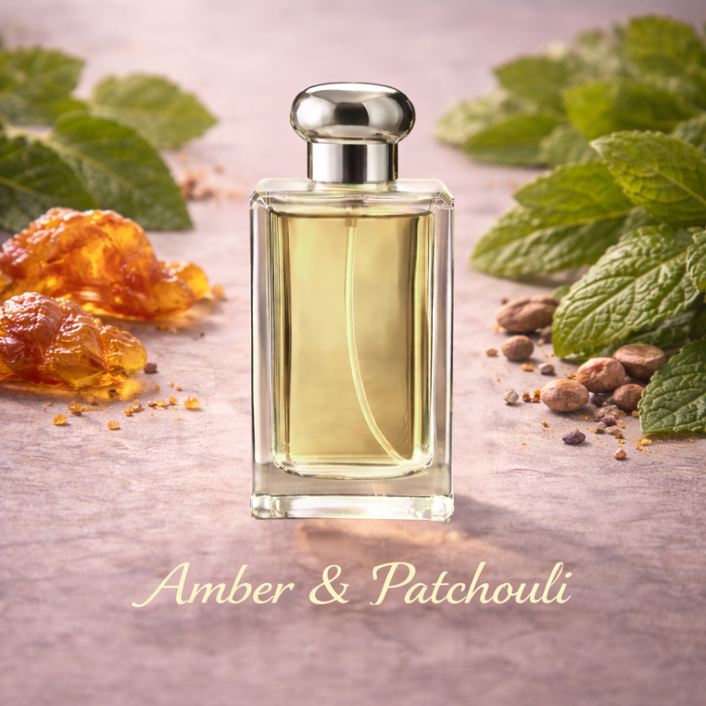 Amber & Patchouli Perfume Oil from Serene Scents