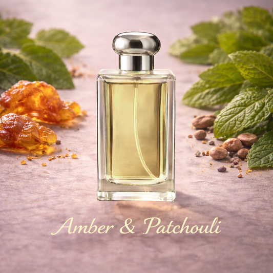 Amber & Patchouli Perfume Oil from Serene Scents