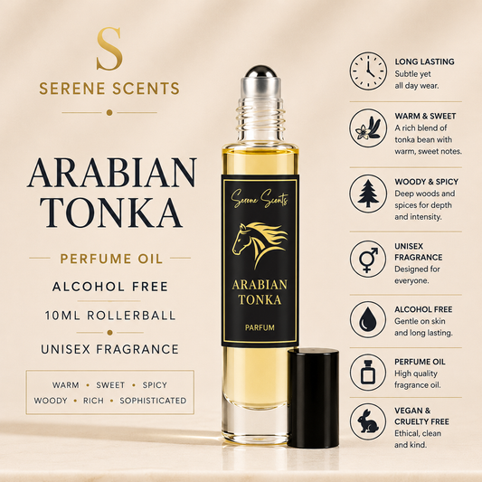 Arabian Tonka 10ml Rollerball Perfume Oil from Serene Scents