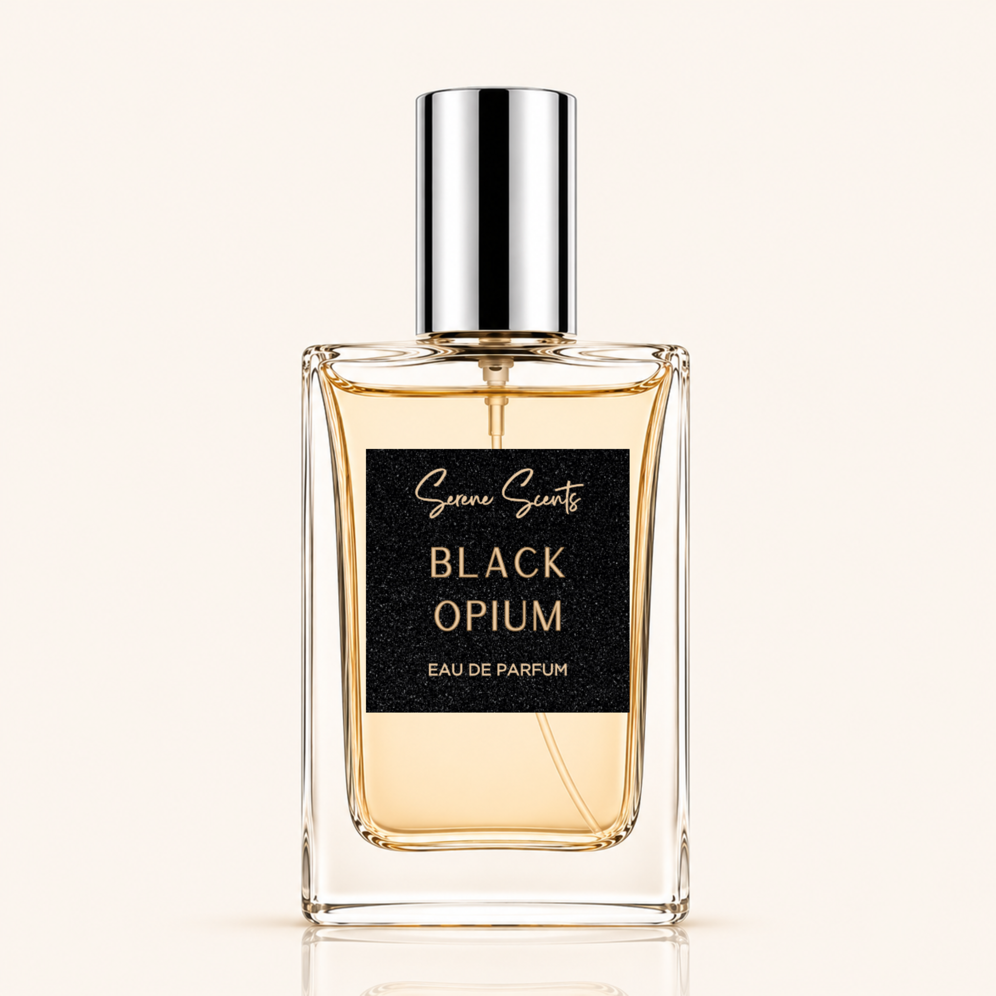 Black Opium inspired Eau de Parfum by Serene Scents, available in 15ml and 30ml