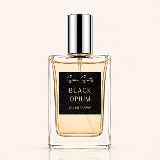 Black Opium inspired Eau de Parfum by Serene Scents, available in 15ml and 30ml