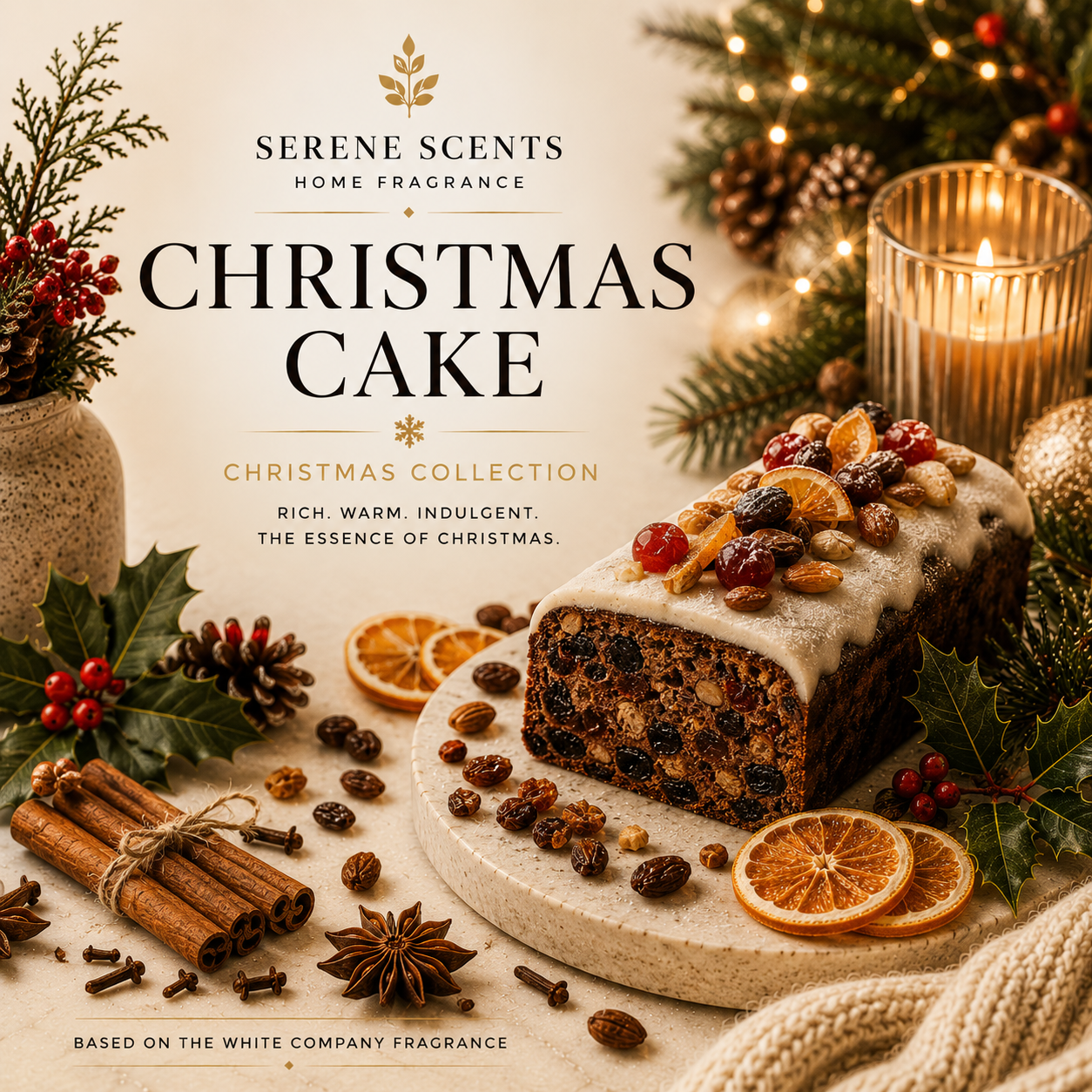 Christmas Cake | Christmas Home Fragrance