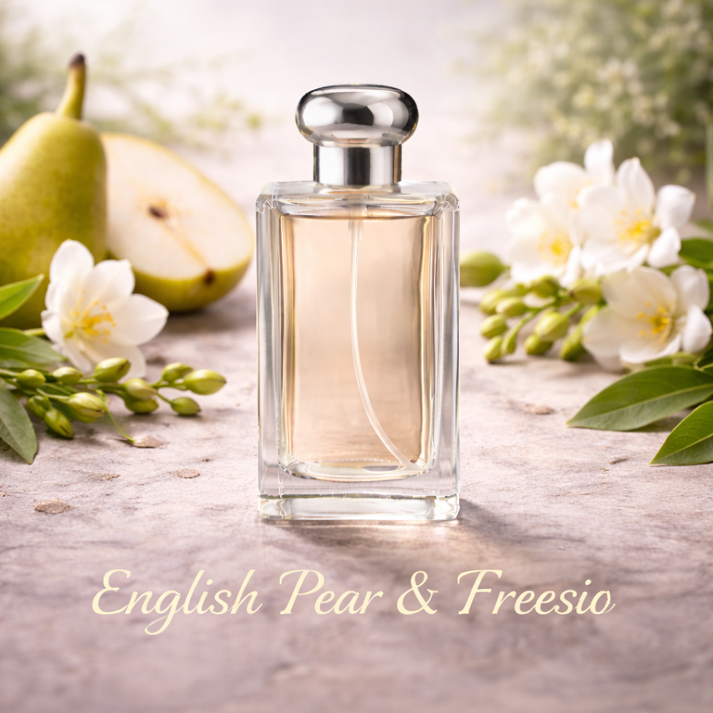 English Pear & Freesia Perfume Oil from Serene Scents