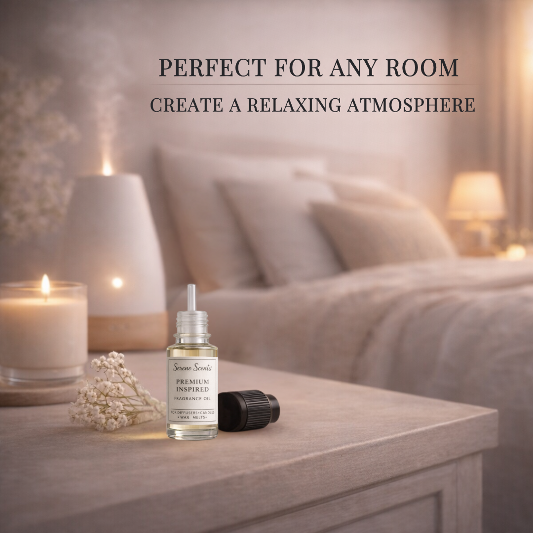 Peony & Blush Suede Fragrance Oil product image from Serene Scents