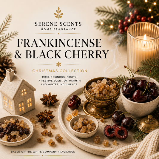 Frankincense & Black Cherry | Christmas Home Fragrance