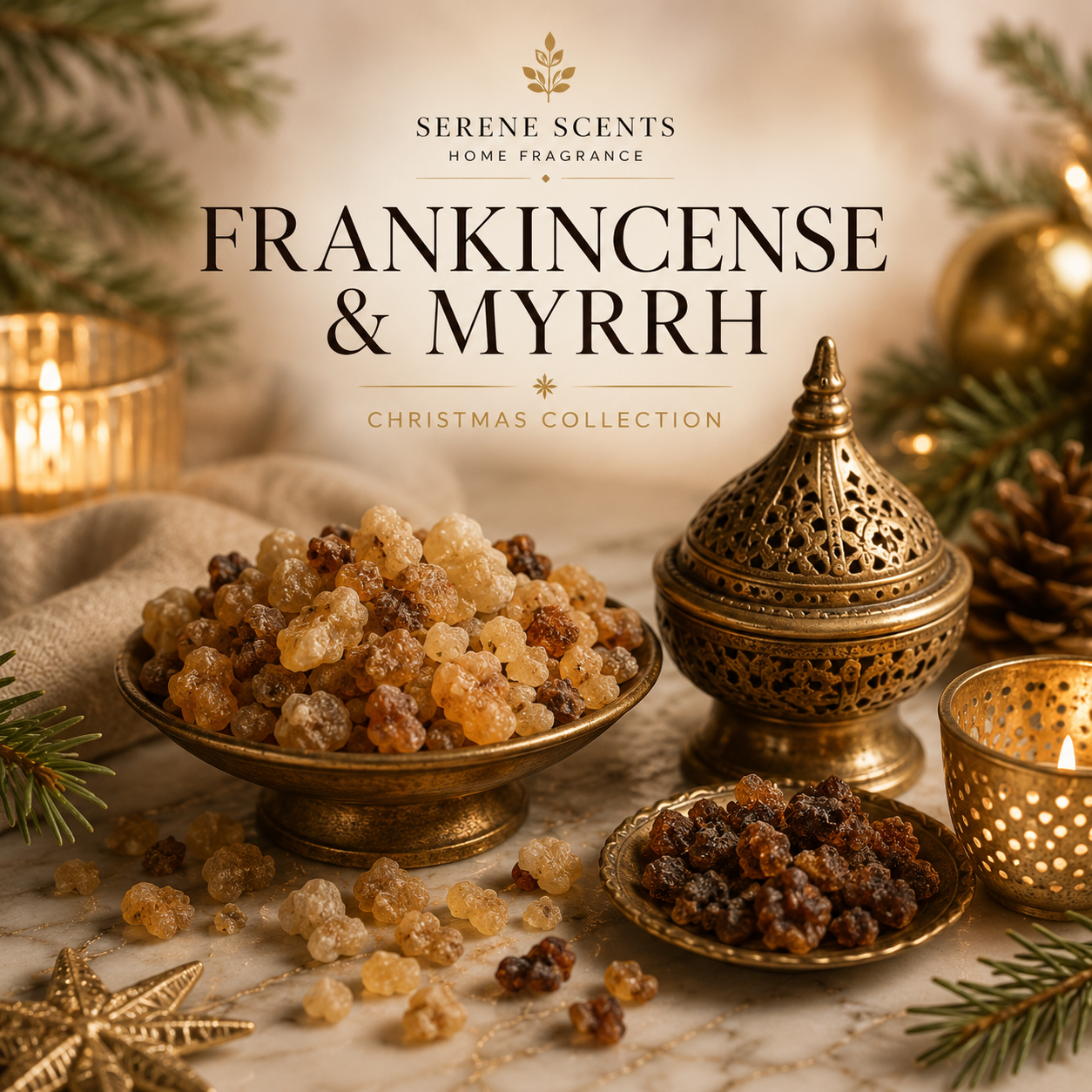 Frankincense & Myrrh | Christmas Home Fragrance