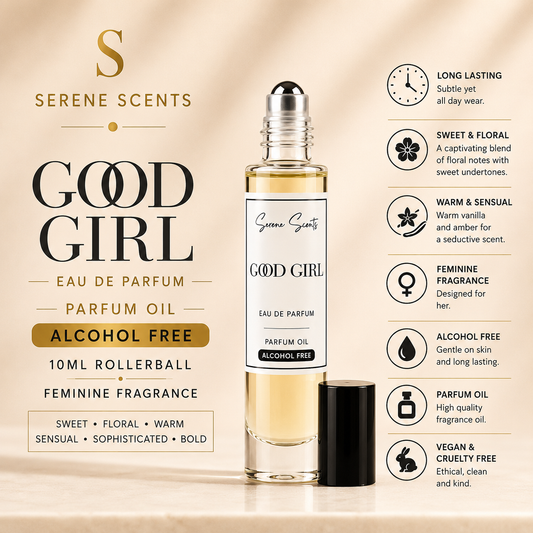 Good Girl 10ml Rollerball Perfume Oil 10ml Rollerball Perfume Oil from Serene Scents
