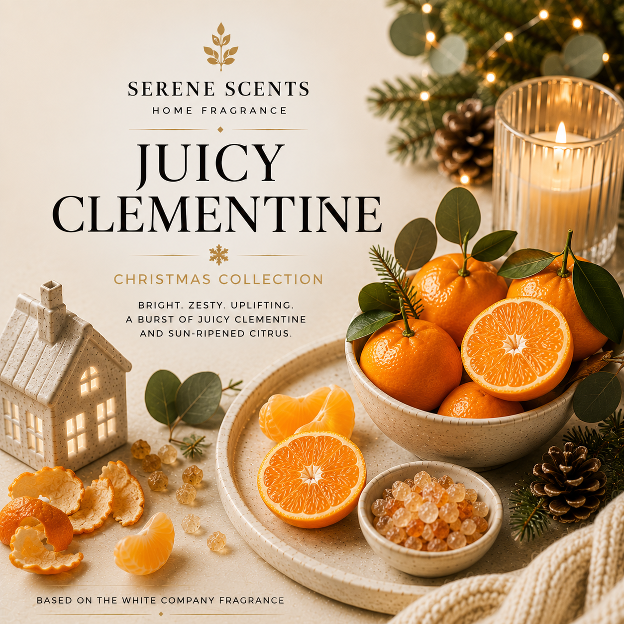Juicy Clementine | Christmas Home Fragrance