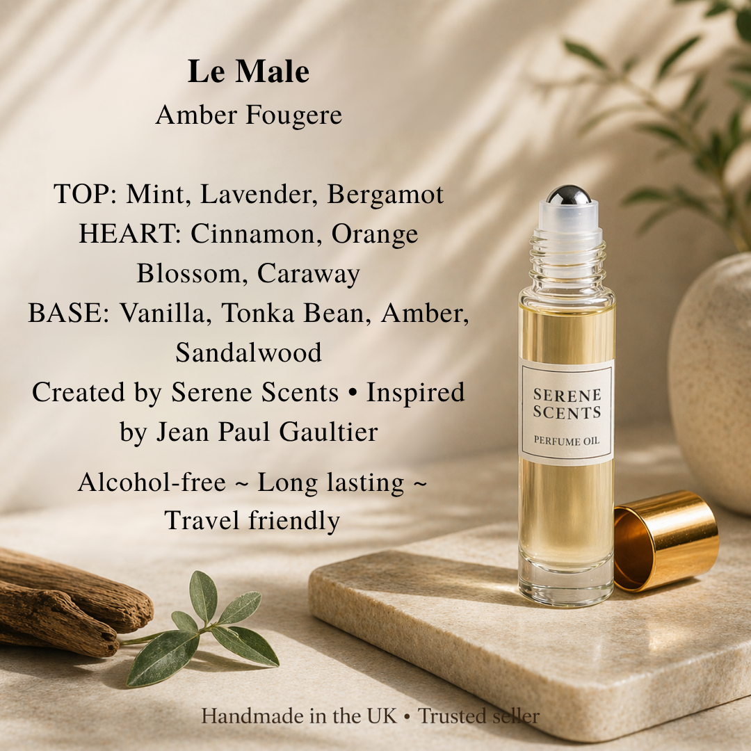 Le Male 10ml Rollerball Perfume Oil