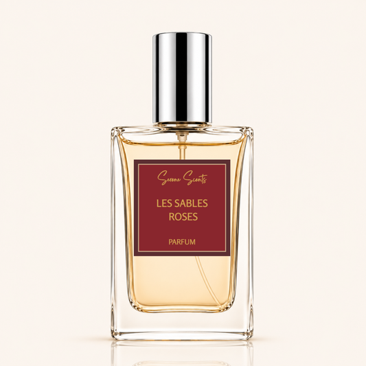 Les Sables Roses inspired Eau de Parfum by Serene Scents, available in 15ml and 30ml