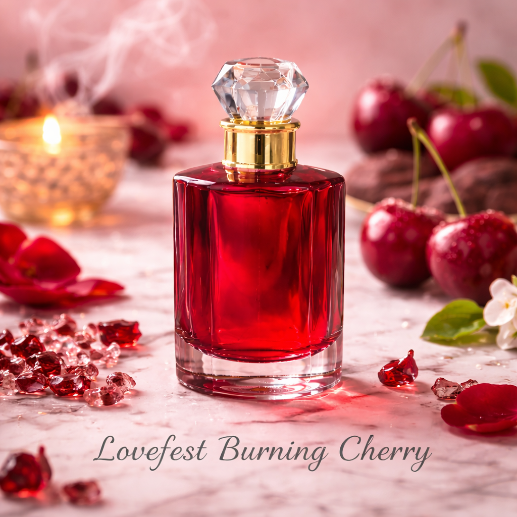 Lovefest Burning Cherry Perfume Oil from Serene Scents
