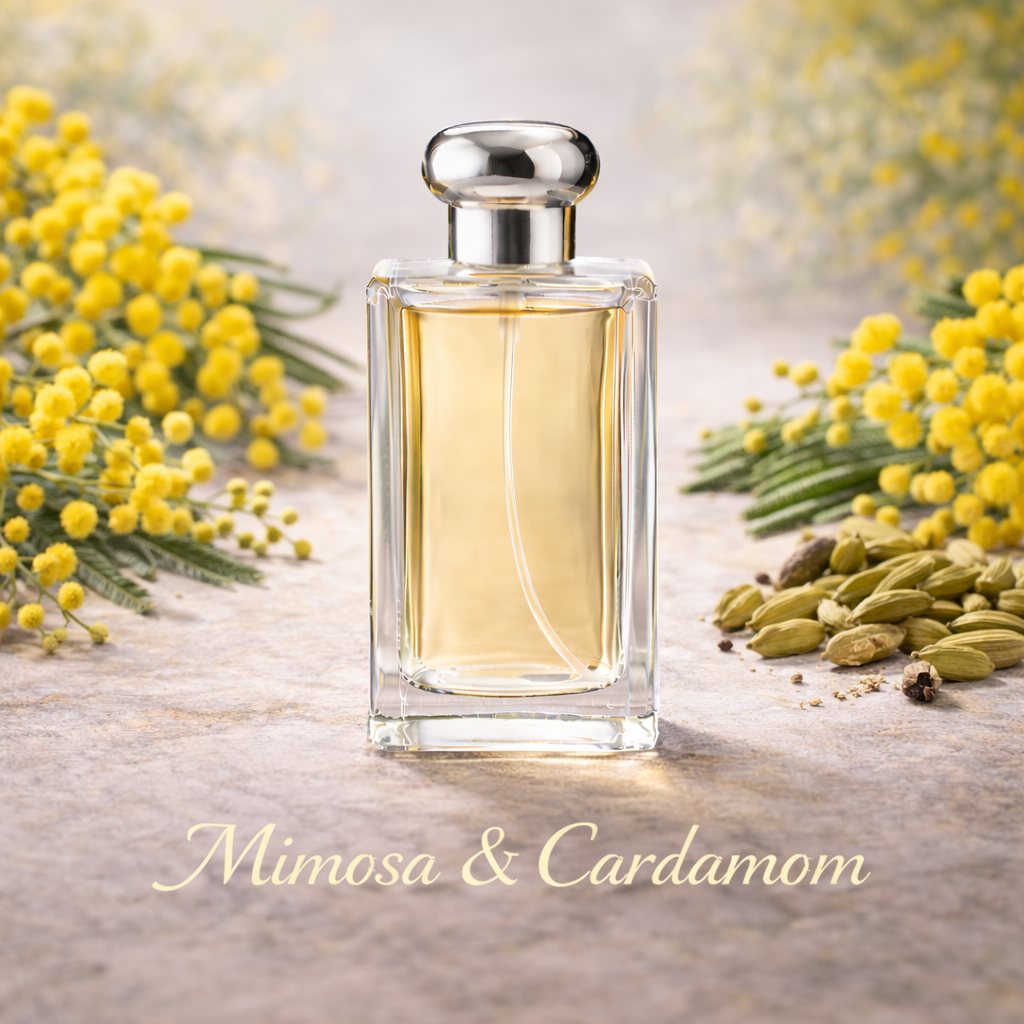 Mimosa & Cardamom Perfume Oil from Serene Scents