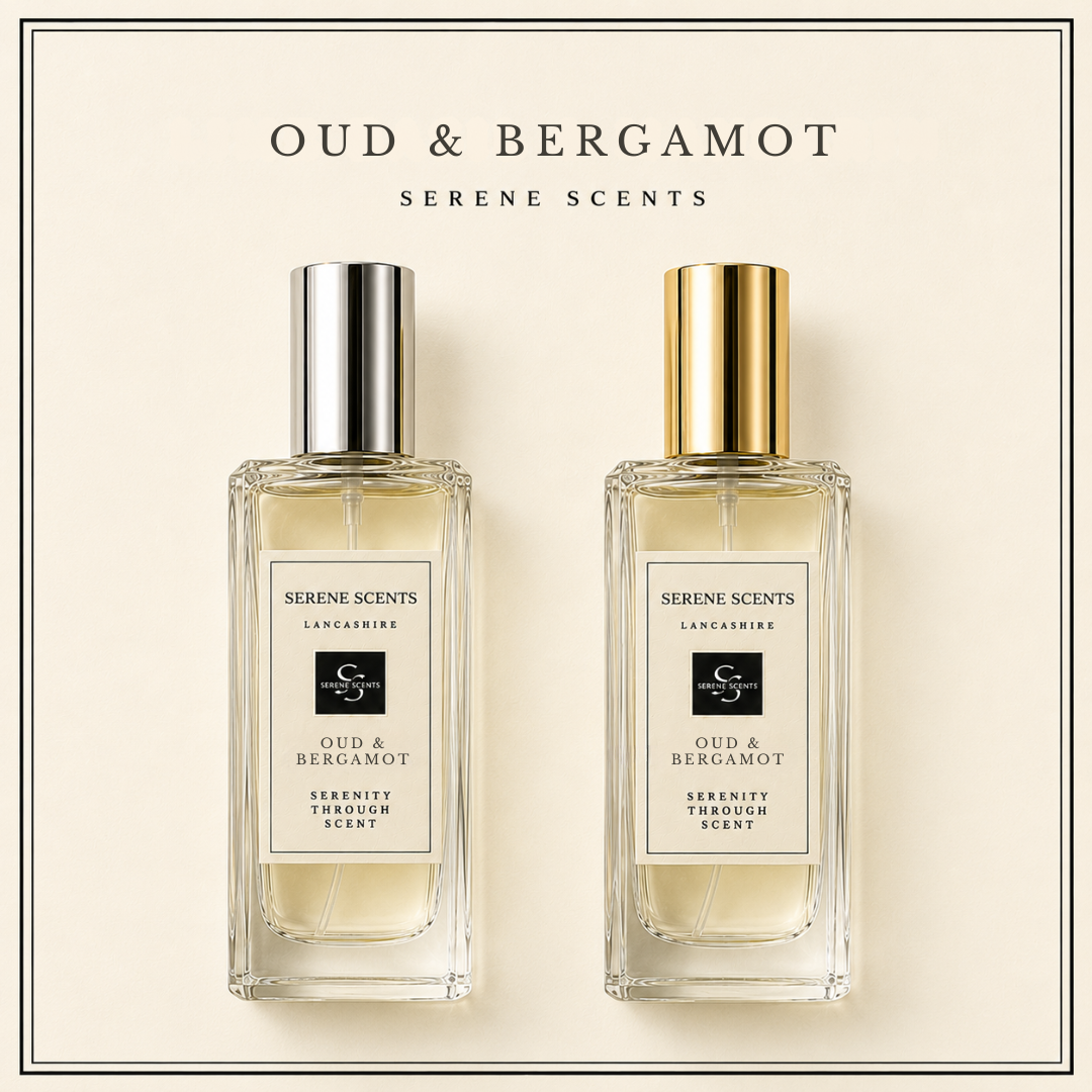 Oud & Bergamot 100ml Eau de Parfum from Serene Scents