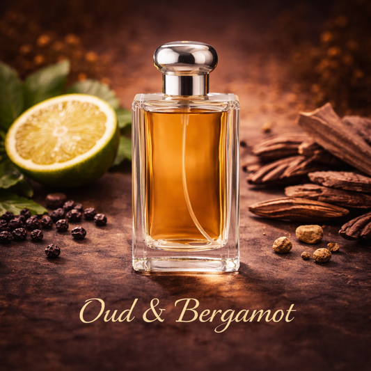 Oud & Bergamot Perfume Oil from Serene Scents