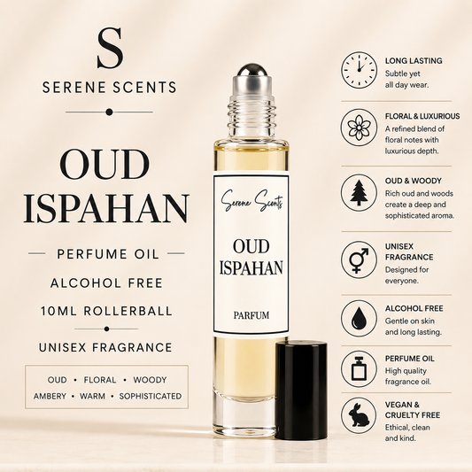 Oud Ispahan 10ml Rollerball Perfume Oil from Serene Scents