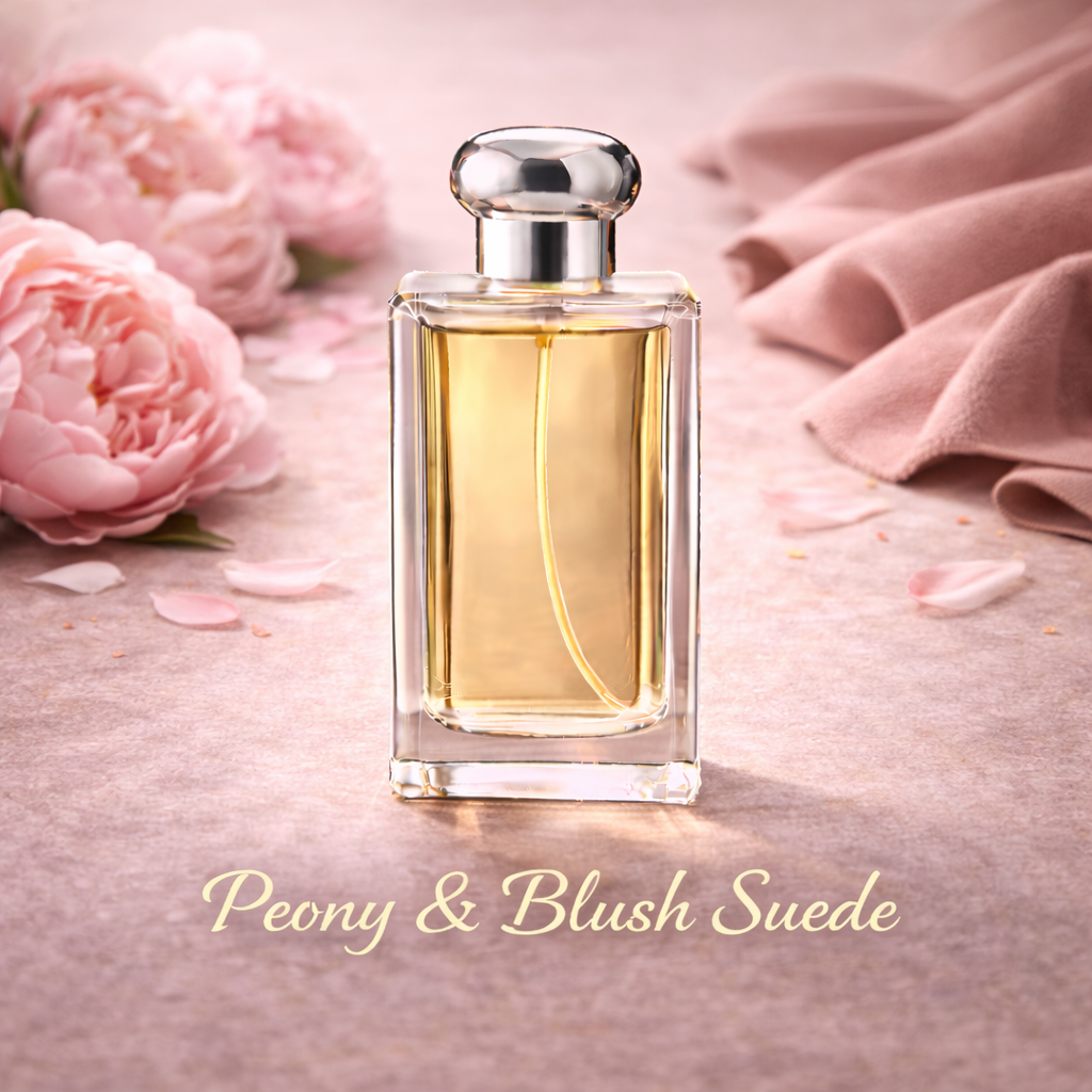 Peony & Blush Suede Perfume Oil from Serene Scents