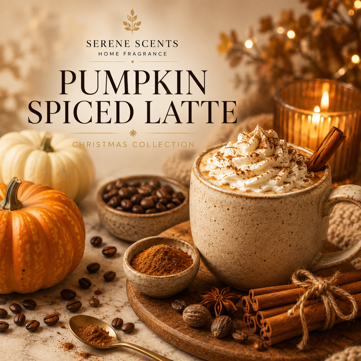 Pumpkin Spiced Latte | Christmas Home Fragrance