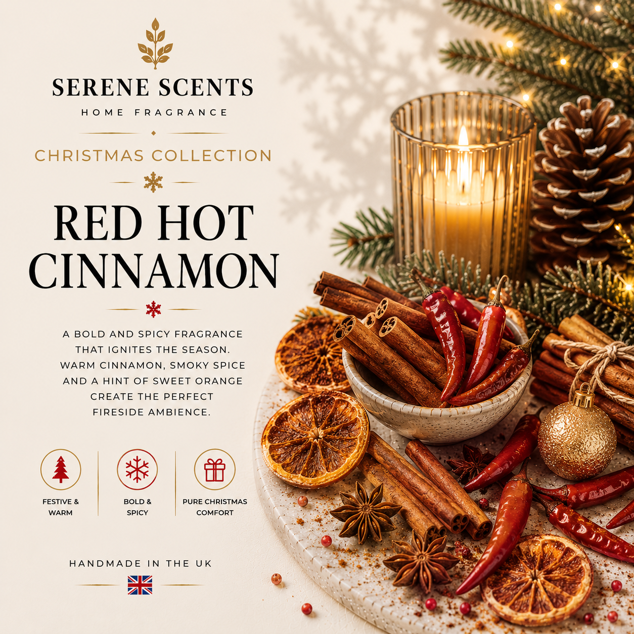 Red Hot Cinnamon | Christmas Home Fragrance