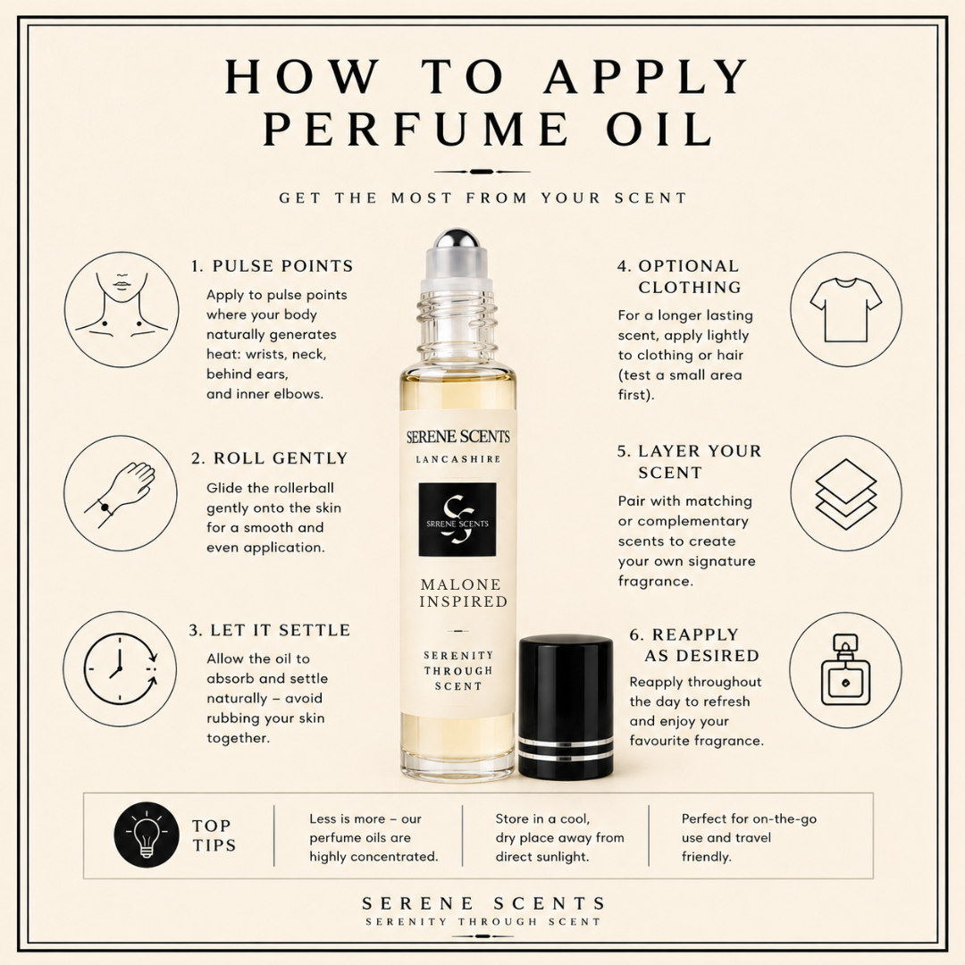 Oud & Bergamot 10ml Rollerball Perfume Oil product image from Serene Scents
