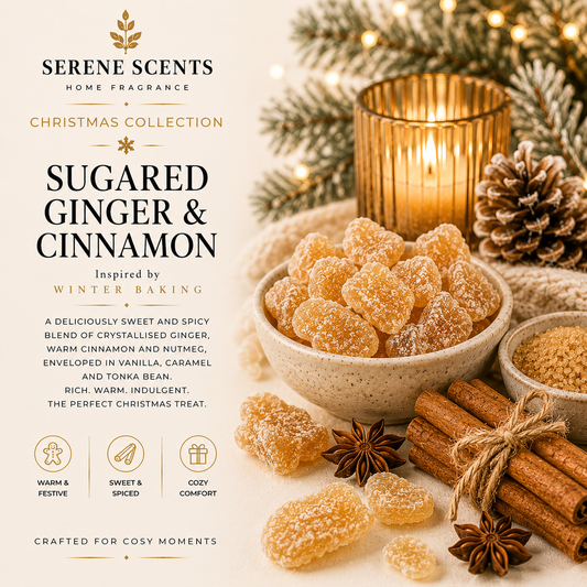 Sugared Ginger & Cinnamon | Christmas Home Fragrance