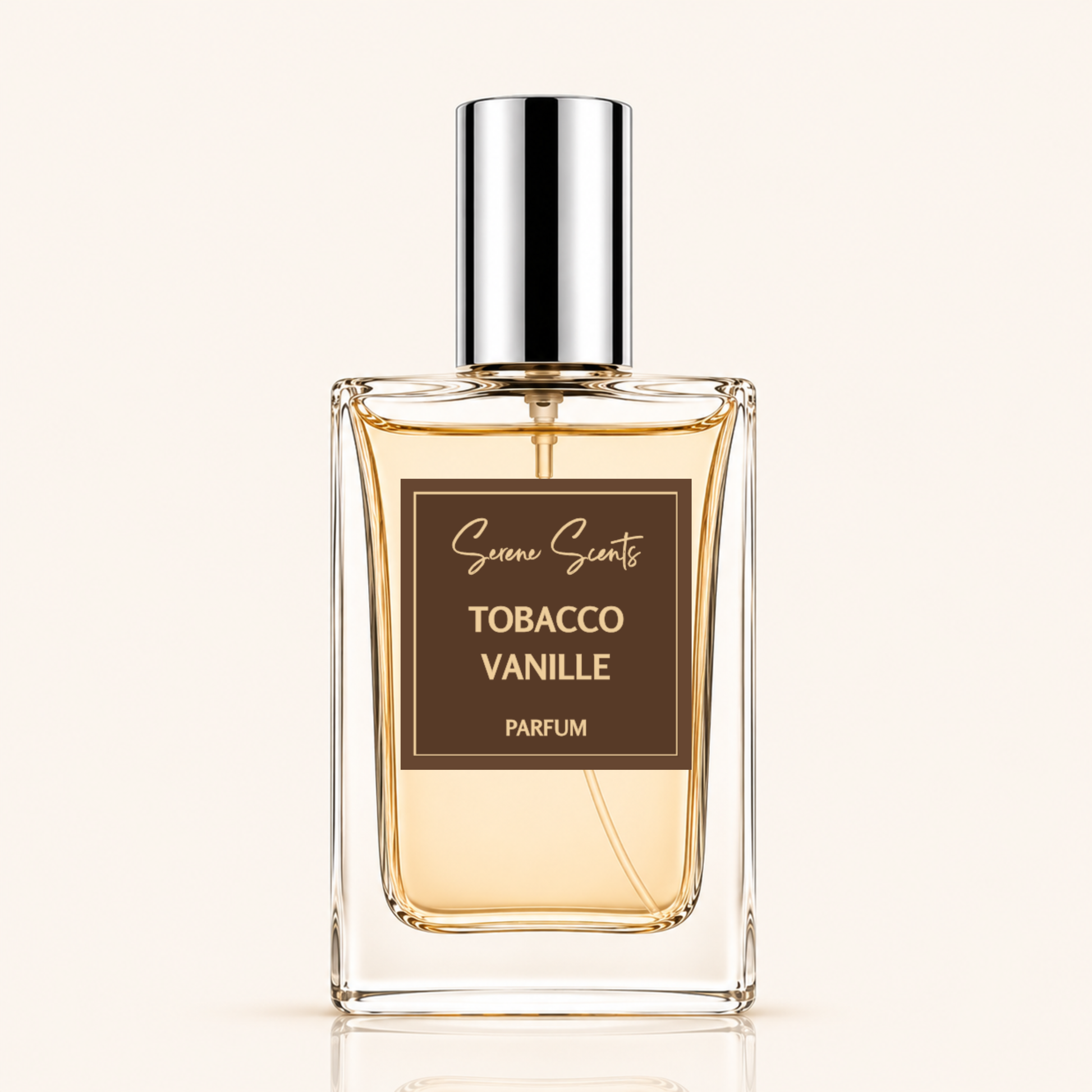 Tobacco Vanille inspired Eau de Parfum by Serene Scents, available in 15ml and 30ml