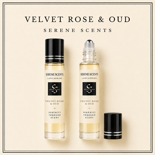 Velvet Rose & Oud 10ml Rollerball Perfume Oil from Serene Scents