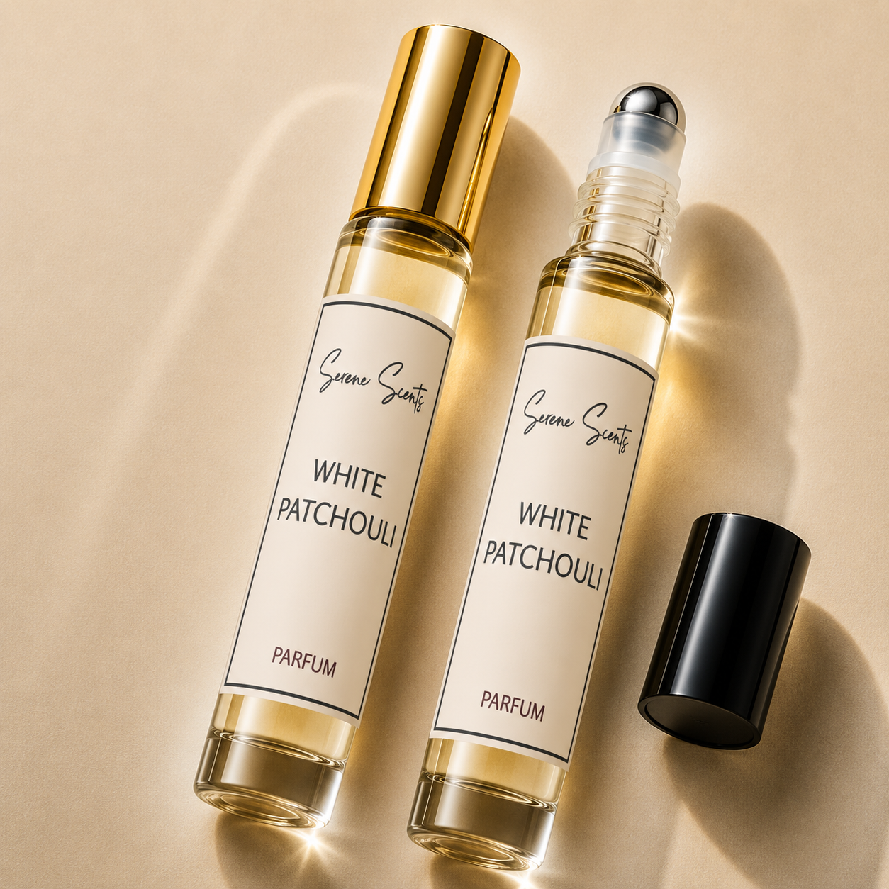 White Patchouli 10ml Rollerball Perfume Oil