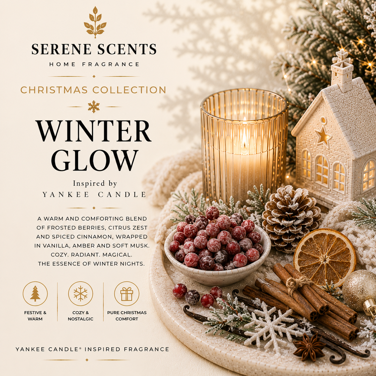 Winter Glow | Christmas Home Fragrance