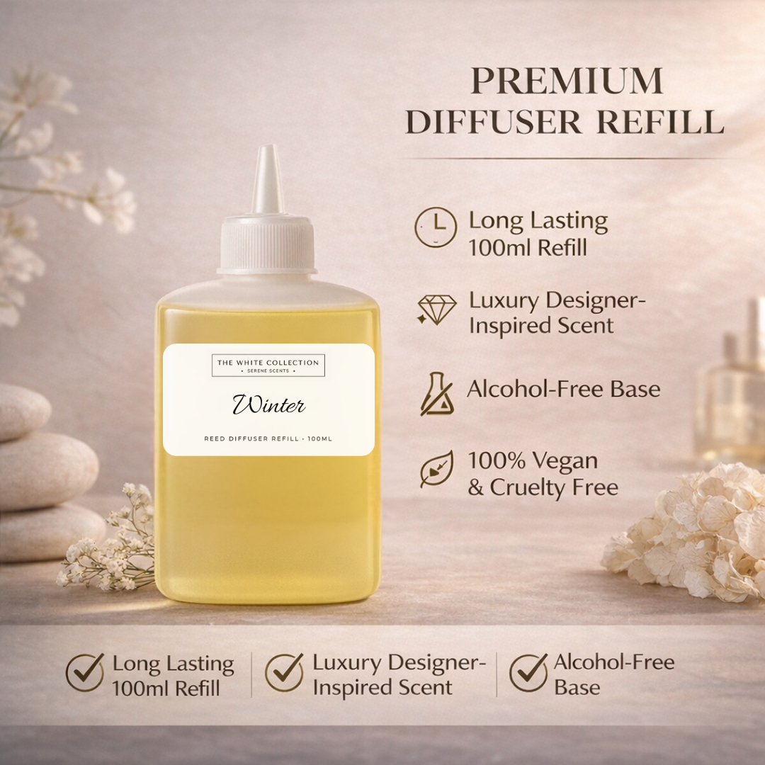 Winter Reed Diffuser Refill product image from Serene Scents