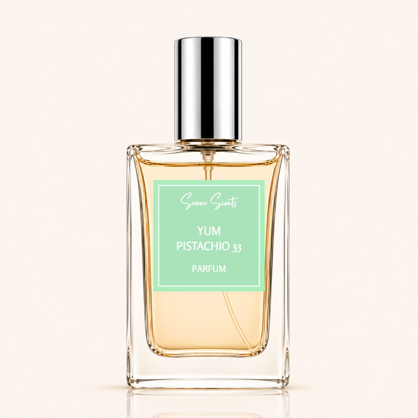 Yum Pistachio Gelato inspired Eau de Parfum by Serene Scents, available in 15ml and 30ml