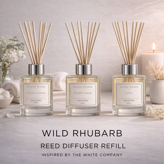 Wild Rhubarb Reed Diffuser Refill from Serene Scents